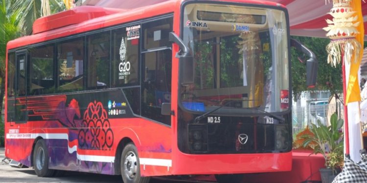 34 Bus Listrik dari KTT G20 Segera Mengaspal di Surabaya