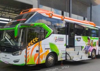 ACT Bikin Humanity Food Bus di Karoseri Laksana, Dirakit Layaknya Dapur Umum Berjalan