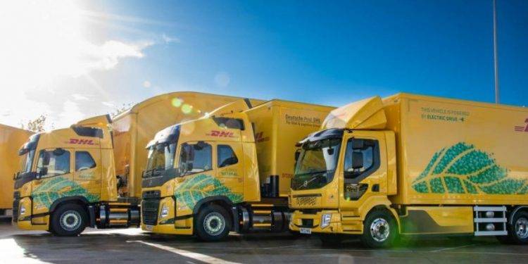 Agar Ramah Lingkungan, DHL Pakai 2 Jenis Truk Untuk Antarkan Logistik