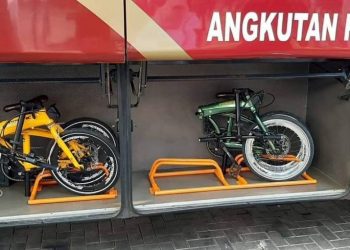 Akomodir Kebutuhan Pesepeda, BPTJ Sediakan Bagasi SeLi di Bus JR Connexion