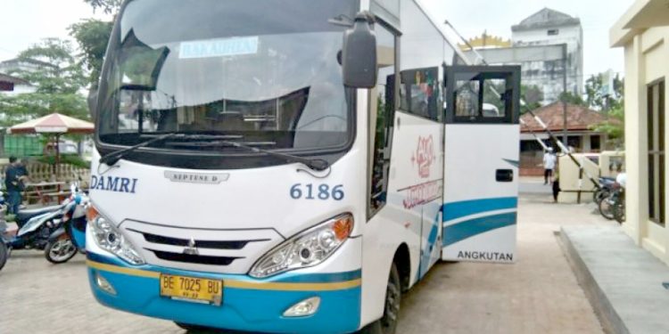 Akses ke Daerah 3TP, Damri Operasikan Angkutan Perintis di Lampung