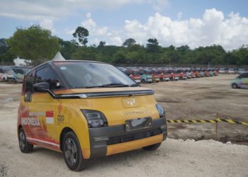 Bawa Tamu Negara di KTT G20, Wuling Berikan Pelatihan 300 Pengemudi Air ev