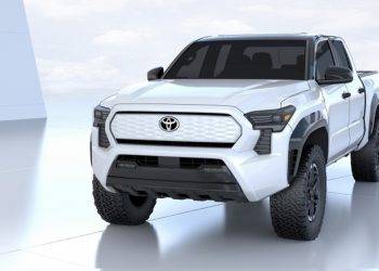 Begini Tampilan Konsep Truk Pikap Listrik dari Toyota