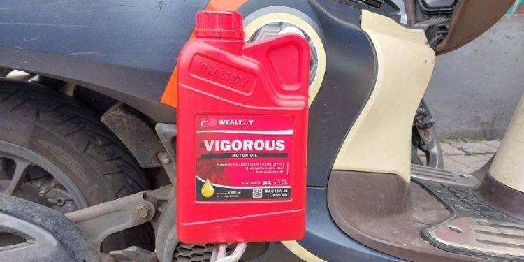Berikan Perlindungan Maksimal, Oli Motor Matik Wealthy Vigorous Bisa Digunakan sampai 5.000 KM