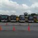 Bus Berstiker Khusus Hanya Layani Penumpang Non Mudik