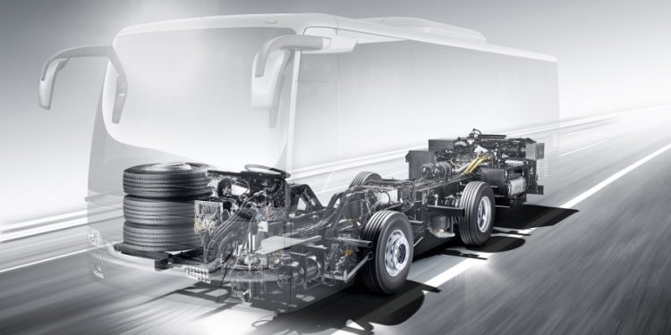 Daimler Tingkatkan Teknologi dan Fitur Sasis Bus Mercedes-Benz OC 500 Euro6