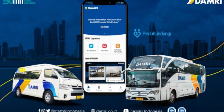 Damri Himbau Pelanggan, Pesan Tiket Melalui Online dan Aktifkan PeduliLindungi