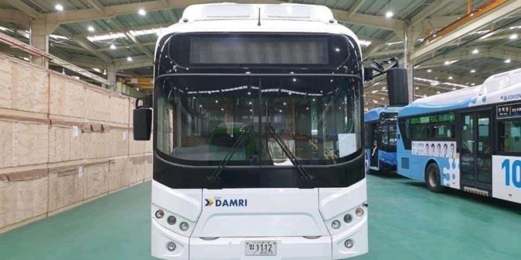 Damri Lakukan Retrofit Bus Listrik untuk Dijadikan Transportasi Umum