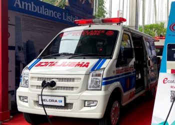 DFSK Gelora E Jadi Ambulans Listrik Pertama di Indonesia