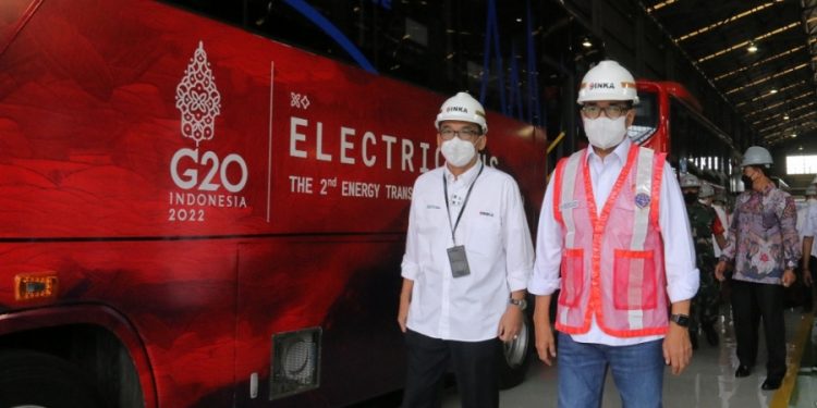 Dibagi 4 Koridor, Simak Rute Bus Listrik di KTT G20
