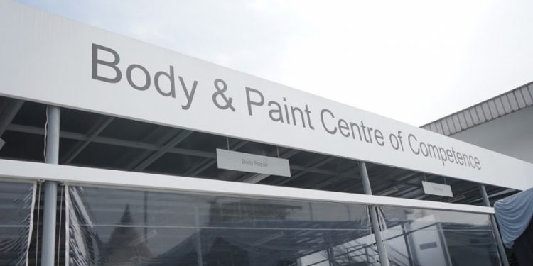 Diler Mercedes-Benz di Bandung Kini Punya Body & Paint Bersertifikat