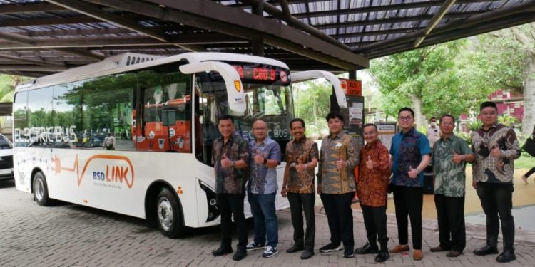 Dukung Pemerintah, BSD Operasikan Bus Listrik Layani Penghuni dan Masyarakat Umum