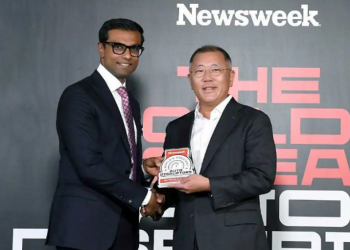 Eusiun Chung, Executive Chair Hyundai Sabet Penghargan Sebagai Sosok Paling Visioner Tahun Ini dari Newsweek