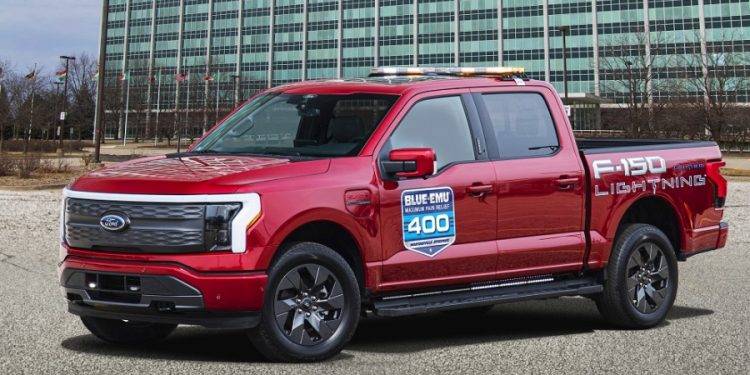 Ford F-150 Lightning Jadi Truk Listrik ‘Pace Car’ Pertama Nascar Cup Series