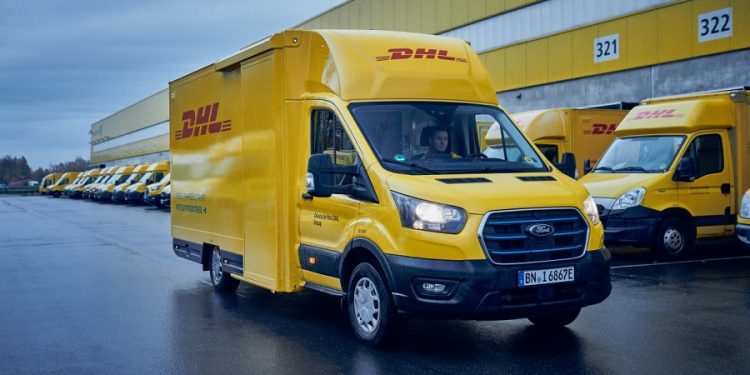 Ford Suplai Ribuan Van Listrik E-Transit Ke DHL