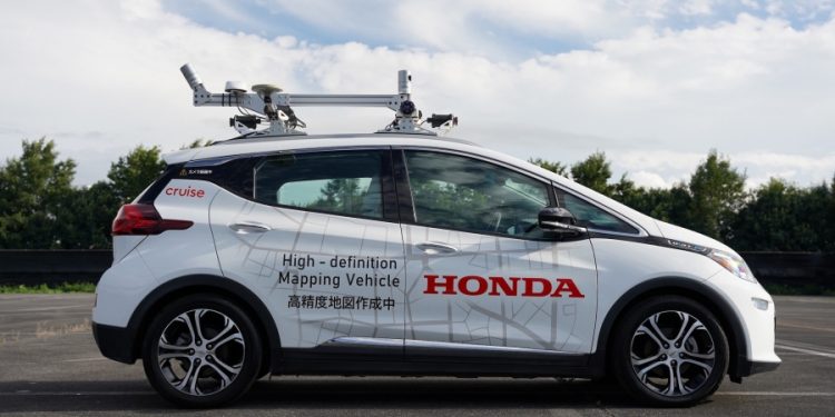 Gandeng Cruise dan GM, Honda Mulai Uji Coba Kendaraan Otonom