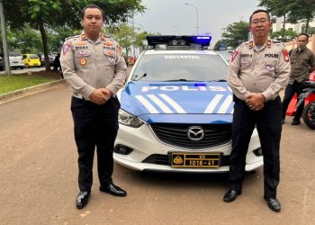 Gantikan Tilang Manual, Satlantas Polres Tangsel Gunakan ETLE Mobile di Mobil Patroli