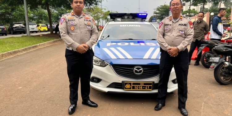 Gantikan Tilang Manual, Satlantas Polres Tangsel Gunakan ETLE Mobile di Mobil Patroli