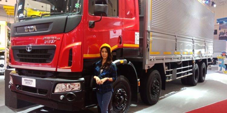 GIIAS 2019: Tata Motors Luncurkan Tata Prima 3123.T 8×2, Aman Aturan ODOL