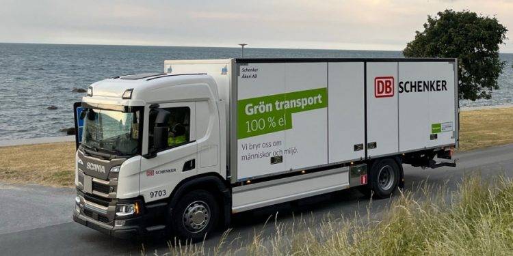 Gunakan Truk Listrik Scania, DB Schenker Menuju Transportasi Bebas Fosil di Swedia