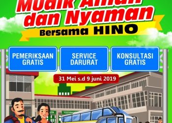 Hino Sediakan 12 Titik Posko Mudik di Pulau Sumatera dan Jawa
