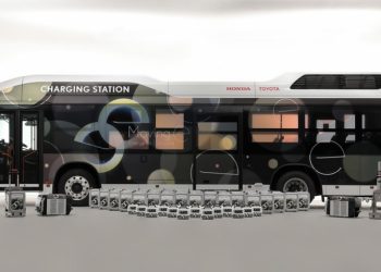 Honda-Toyota Berkolaborasi Buat Bus Hidrogen Moving-e