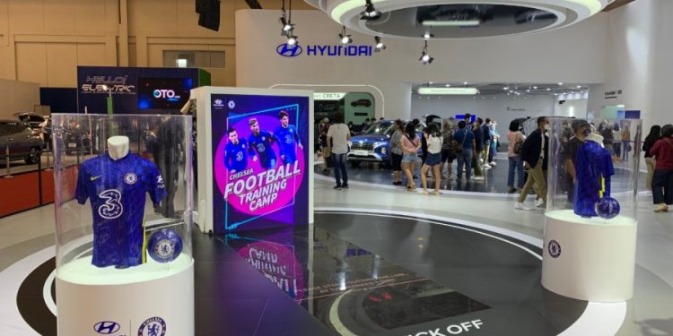Hyundai Hadirkan Pengalaman Seru Bagi Pelanggan dan Penggemar Chelsea di GIIAS 2021