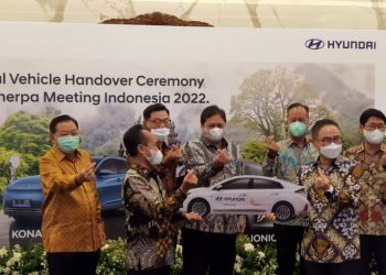 Hyundai IONIQ Electric dan KONA Electric Jadi Kendaraan Resmi G20 Indonesia