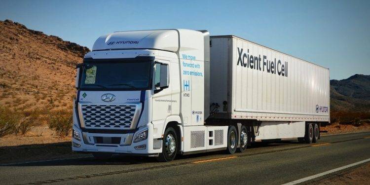 Hyundai Mulai Jual Truk Hidrogen XCient ke Pasar AS