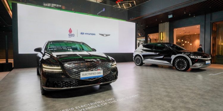 Hyundai Pamerkan Mobil Listrik yang Digunakan di KTT G20