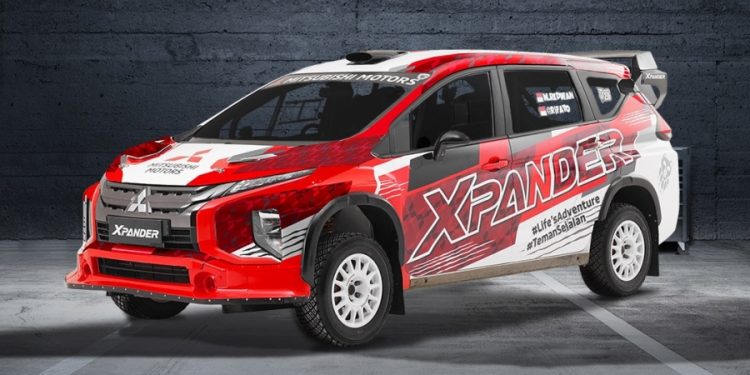 Ikut Kejurnas Rally 2022, Xpander AP4 Tampil Beda
