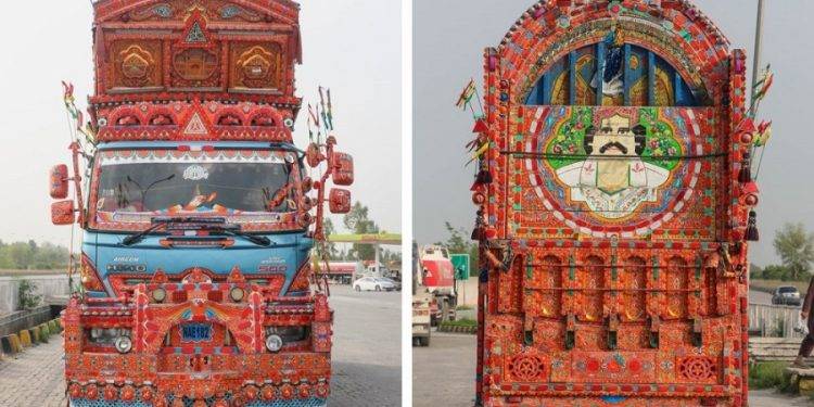 Jadi Kebanggan Pemiliknya, Truk di Pakistan Pamer Aksesori dan Pernak – Pernik