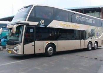 Jadwal Keberangkatan dan Tarif Bus Double Decker Putera Mulya
