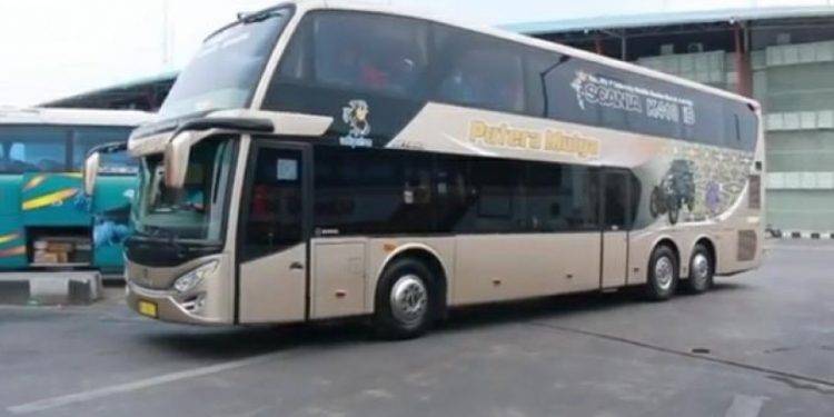 Jadwal Keberangkatan dan Tarif Bus Double Decker Putera Mulya