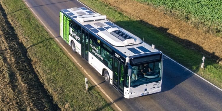 Jerman Mulai Kembangkan Bus Listrik Bertenaga Surya