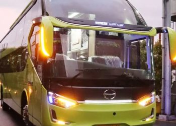 Karoseri Laksana Rilis Bus Baru PO Tami Jaya, Pakai Bodi SR3 Suites Class