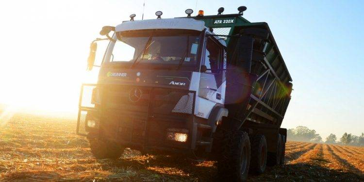 Kecanggihan Truk Mercedes-Benz Axor di Sektor Pertanian Brasil, Punya Teknologi Otonom