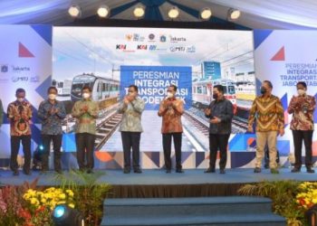 Kemenhub Resmikan Integrasi Transportasi Jabodetabek