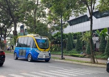 Kendaraan Canggih Tanpa Supir di BSD Mampu Angkut 15 Penumpang, Masyarakat Bisa Coba Gratis