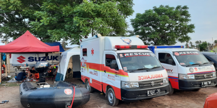 Kesigapan Suzuki Club Reaksi Cepat Evakuasi Korban Banjir di Bekasi