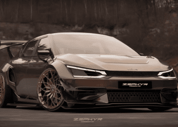 KIA EV6 GT Dimodifikasi Menjadi Monster Bersayap, Tampang Lebih Agresif