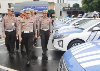 Korlantas Polri Terjunkan 174 Kendaraan Listrik Kawal Tamu KTT G20 di Bali