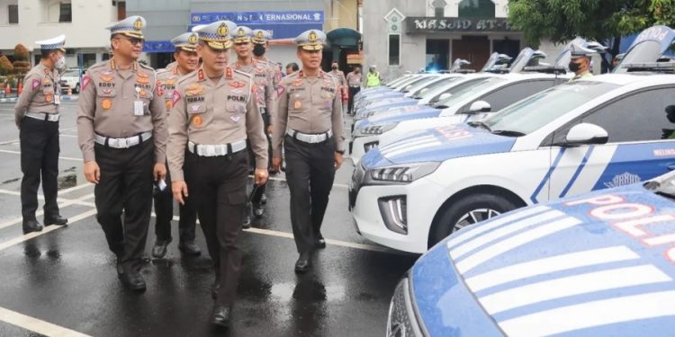 Korlantas Polri Terjunkan 174 Kendaraan Listrik Kawal Tamu KTT G20 di Bali