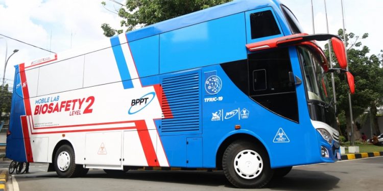 Mengintip Mobile Lab Bio Safety Level 2, Bus untuk Tes PCR di Bandara Soetta