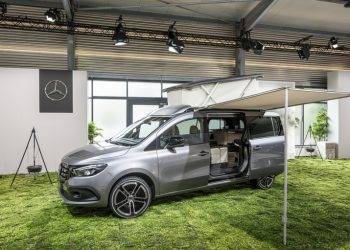 Mercedes Benz Luncurkan Camper Van Listrik, Kabin Dibuat Nyaman