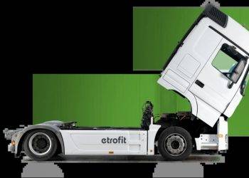 Mesin Truk Mercedes Benz Actros MP5 Akan di Konversi Menjadi Listrik, Dijual Mulai 2023