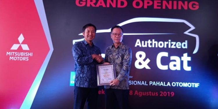 Mitsubishi Buka Bengkel Bodi & Cat Pertama di Pekanbaru