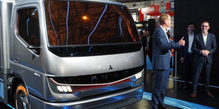 Mitsubishi Fuso Hadirkan Truk Konsep Vision F-Cell di Tokyo Motor Show 2019