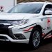 Mitsubishi Outlander Phev Dukung PMI Cegah Covid-19