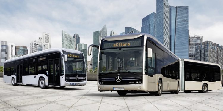 Mulai 2023, Bus Listrik Mercedes-Benz eCitaro Bakal Disuntik Sel Bahan Bakar Hidrogen